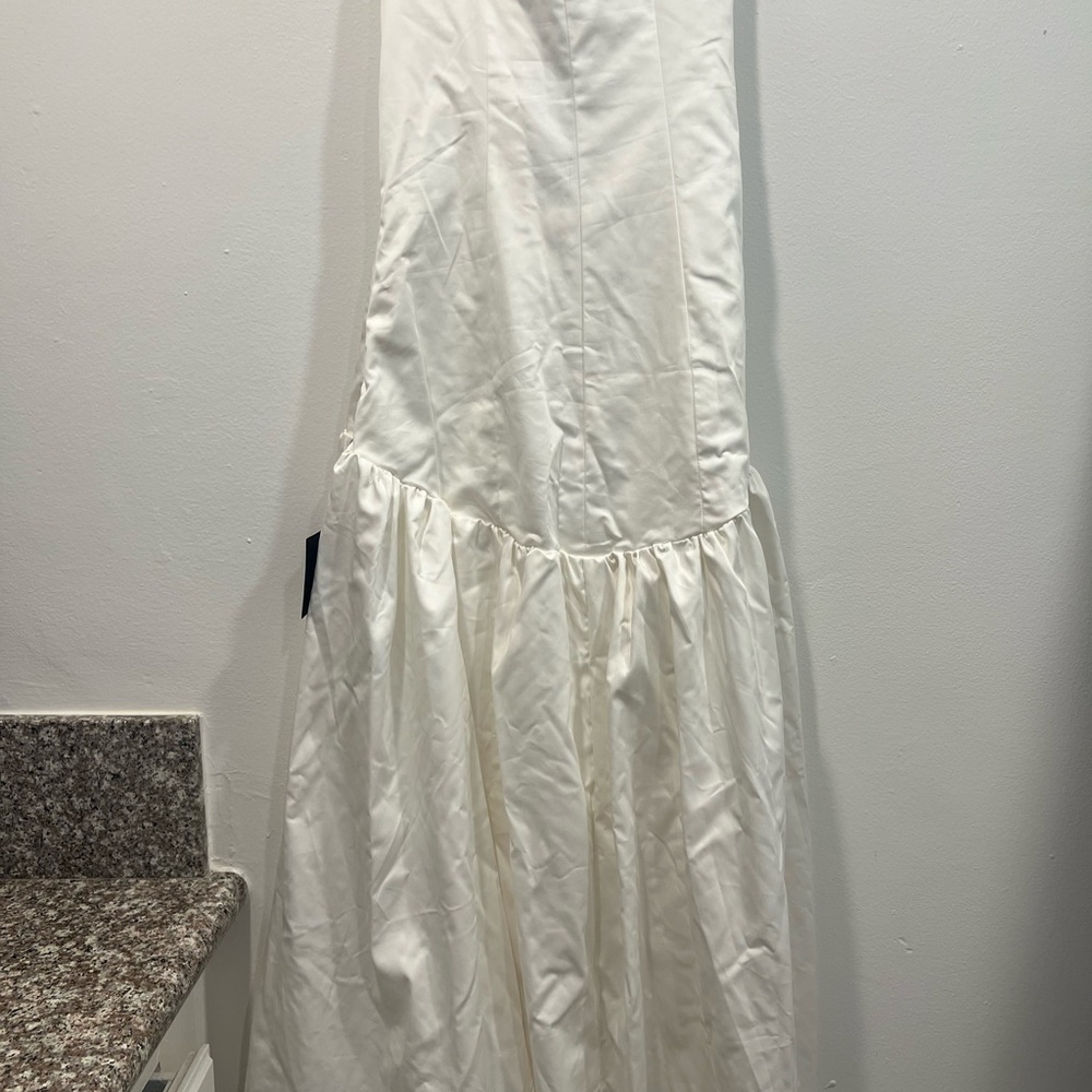 Lulu's Cream Maxi Skirt